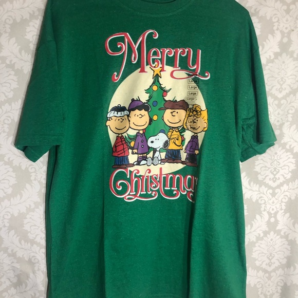 Peanuts Christmas Graphic Tee L - Picture 7 of 12